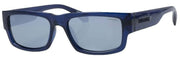 Superdry 90s Inspired Shallow Eye Soft Rectangular Sunglasses - Blue