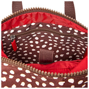 Roka Canfield B Small Recycled Canvas Backpack - Brown Spot