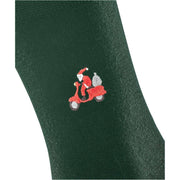 Falke Airport Driving Santa Socks - Hunter Green