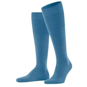 Falke Airport Knee High Socks - Sky Blue