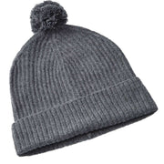 Falke Cashmere Pom-Pom Beanie - Dark Grey