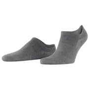 Falke Climawool No Show Socks - Light Grey Mel