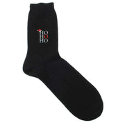 Falke Cosy Wool Ho Ho Ho Socks - Black