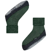 Falke Cosyshoe Slipper Socks - Tundra Pine Green