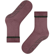 Falke Cuddle Pads House Socks - Roan Rouge Red