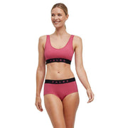 Falke Daily Comfort 2-Pack Bra - Black/Dark Pink