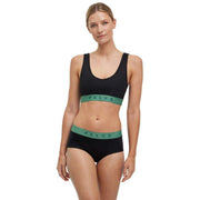 Falke Daily Comfort 2-Pack Bra - Black/Green