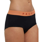 Falke Daily Comfort 2-Pack Hipster Brief - Black/Orange