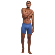 Falke Daily Comfort 2-Pack Long Leg Boxer - Blue/Orange