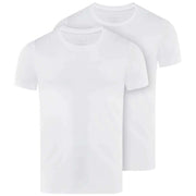 Falke Daily Comfort Crew Neck 2 Pack T-Shirt - White