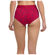Falke Daily Comfort Print 2-Pack Hipster Brief - Black/Red