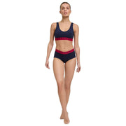 Falke Daily Comfort Print 2-Pack Hipster Brief - Black/Red