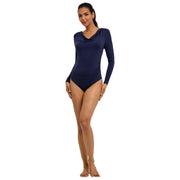 Falke Daily Drape Brief Bodysuit - Space Blue
