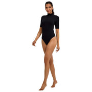 Falke Daily Graphic Lines String Bodysuit - Black
