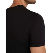 Falke Daily Natural V-Neck T-Shirt - Black