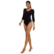 Falke Daily Phython String Bodysuit - Black