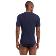 Falke Daily Seamless Crew-Neck T-Shirt - Midnight Navy