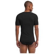 Falke Daily Seamless V-Neck T-Shirt - Black