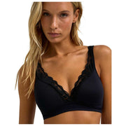 Falke Delicate Touch High Apex Bra - Black