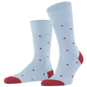 Falke Dot Socks - Light Blue