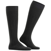 Falke Lhasa Rib Knee High Socks - Black