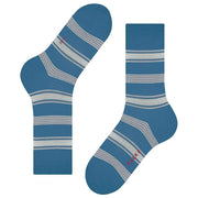 Falke Marina Stripe Socks - Nautical Blue