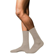 Falke No 13 Finest Piuma Cotton Socks - Wheat Mel Beige