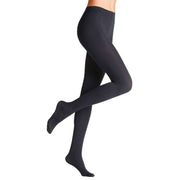 Falke Pure Matt 100 Denier Tights - Graphite Grey