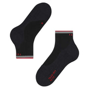 Falke RU4 Endurance Reflect Running Short Socks - Black