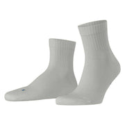 Falke Run Rib Short Socks - Arctic Grey