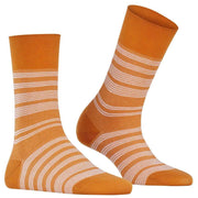 Falke Sensitive Sunset Stripe Socks - Orange