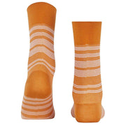 Falke Sensitive Sunset Stripe Socks - Orange