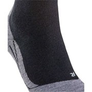 Falke SK2 Intermediate Skiing Knee High Socks - Black Mix