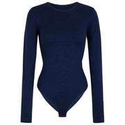 Falke Timeless Cotton Crew Brief Bodysuit - Space Blue