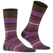 Falke Tinted Stripe Socks - Passion Lilac