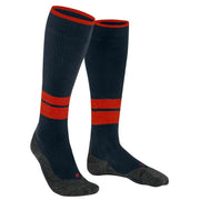 Falke TK Compression W3 Energy Trekking Knee-High Socks - Marine Navy/Orange