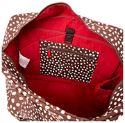 Roka Sloane Medium Cotton Canvas Tote Bag - Brown Spot