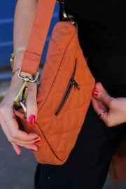 Hindbag Margault Quilted Shoulder Bag - Sienna