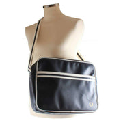 Fred Perry Classic Shoulder Bag - Navy/Ecru Cream