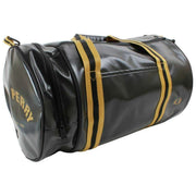 Fred Perry Tipped Classic Barrel Bag - Black/Gold