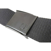 Fred Perry Webbing Branded Belt - Black