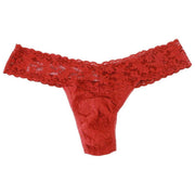 Hanky Panky Signature Lace 5 Pack Low Rise Thongs - Granite/Woodland/Clay Ole/Dark Pomegranate/Vanilla