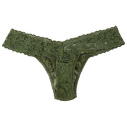 Hanky Panky Signature Lace 5 Pack Low Rise Thongs - Marshmallow/Bliss/Boysenberry/Navy/Macchiato