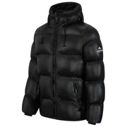 Helvetica Mountain Pioneers Edge Hooded Down Jacket - Black