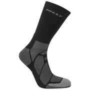 Hilly Marathon Fresh Crew Socks - Black/Grey