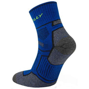 Hilly Twin Skin Anklet Socks - Cobalt Blue/Grey Marl