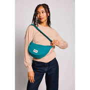 Hindbag Andrea Half Moon Bag - Peacock Blue