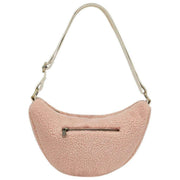 Hindbag Andrea Teddy Half Moon Bag - Powder Pink