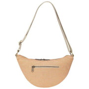 Hindbag Andrea Woven Half Moon Bag - Coral Red