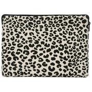 Hindbag Ava Medium 15inch Laptop Case - Leopard Off White